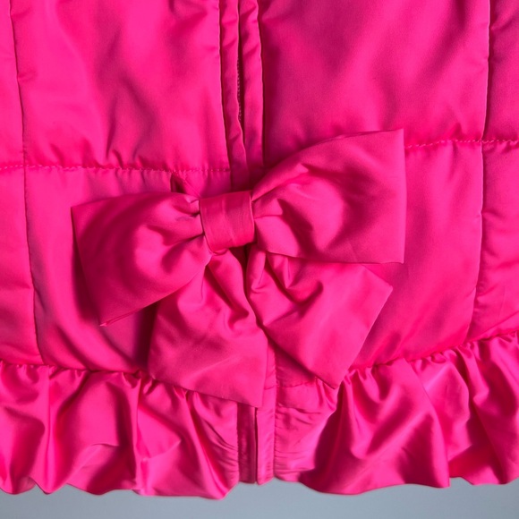 Lilly Pulitzer Girls Hot Pink Mini Kate Vest Size XL 12-14 - Picture 2 of 8
